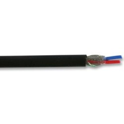2 Core Screened Cable for Interfacing - 100m Drum