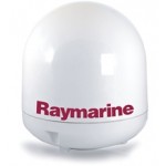 Raymarine 45STV - 45cm Satellite TV Antenna System with Auto Skew for Europe - E70466