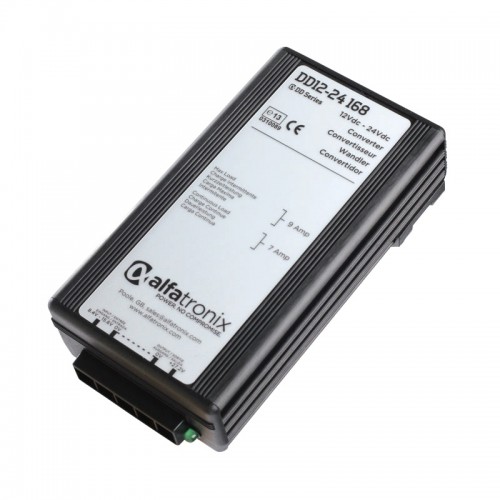 Alfatronix DD Series 12vdc to 24vdc non-isolted 7a Converter - DD12-24-168