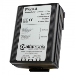 Alfatronix PowerVerter 24v to 12v non-isolated 12A Dual Converter PV12s-A