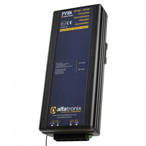 Alfatronix PowerVerter 24v to 12v Isolated Voltage Dropper - PV18i