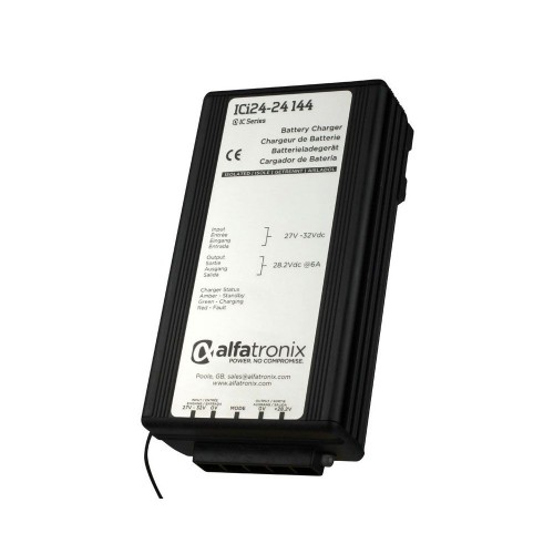 Alfatronix ICi Series Intelligent Battery Charger 24v to 24v  6A - ICI24-24-144
