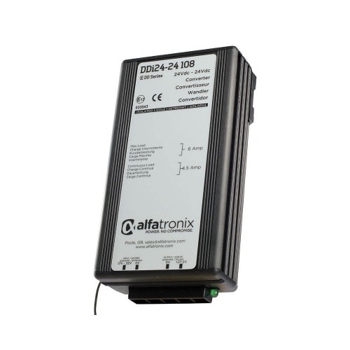 Alfatronix DDi Series 24vdc to 24vdc Isolated 4.5a Converter - DDI24-24-108