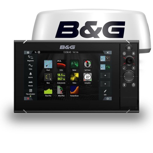 B&G Zeus3S 9" Multifunction Display with HALO20+ Radar - 000-15563-001