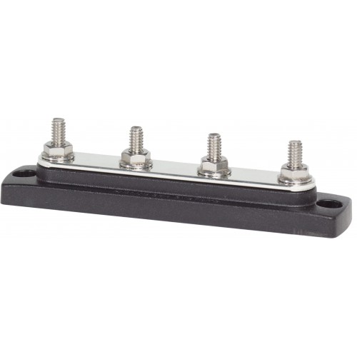 Blue Sea Common150A BusBar - Four 1/4"-20 Studs - 22303