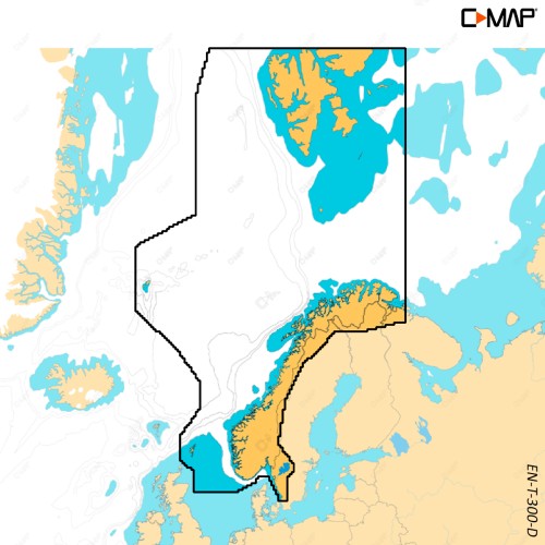 C-Map Discover X - Norwegian Sea, North Sea & Skagerrak - M-EN-T-300-D-MS C-Map Discover X - Norwegian Sea, North Sea & Skagerrak - M-EN-T-300-D-MS