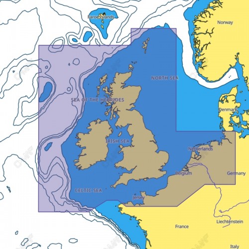 C-Map Reveal UK, Ireland and the Channel - M-EW-Y226-MS