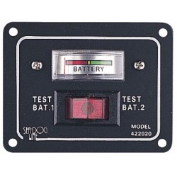 Battery Test Rocker Switch Panel - 422020