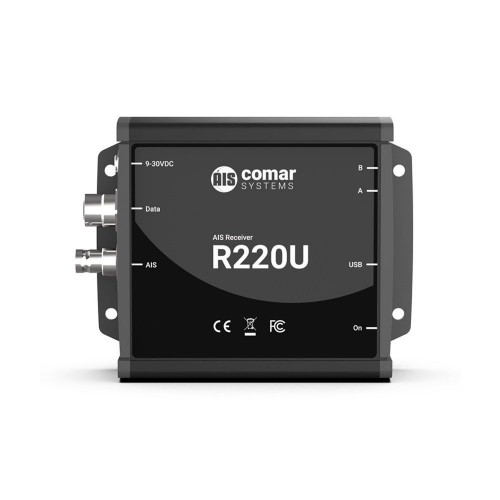 Comar Systems R220U Dual Channel AIS Receiver with NMEA 0183 & USB Output - R220U