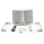 Fusion MS-OS420 4" Marine Box Speakers 100W - White (pair)