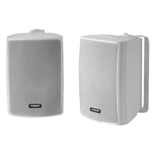 Fusion MS-OS420 4" Marine Box Speakers 100W - White (pair)