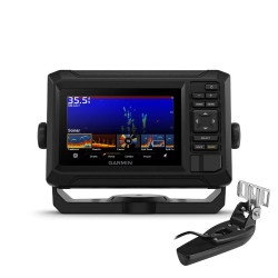 Garmin ECHOMAP UHD2 55cv Chartplotter with GT20-TM Transducer - 55CV+GT20