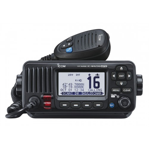 Icom IC-M423GE Fixed Class D VHF/DSC with GPS - M423GE