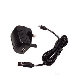 Icom BCUSB Charger UK 3 Pin USB Supply c/w Micro USB lead for M25 - BCUSB.001