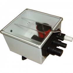 Johnson Multi Port Shower Sump c/w JPL650DUO Pump - 12V - 1202