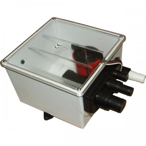 Johnson Multi Port Shower Sump c/w JPL650DUO Pump - 12V - 1202