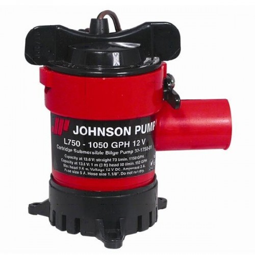 Johnson L750 Duraport Submersible Bilge Pump 24v - 0976