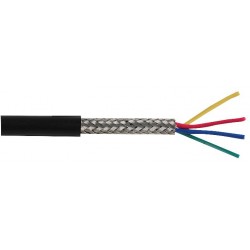 4 Core Screened Cable for Interfacing - 25m Drum