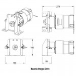 Lewmar Bavaria Integra Autopilot Drive Pack - L89300136