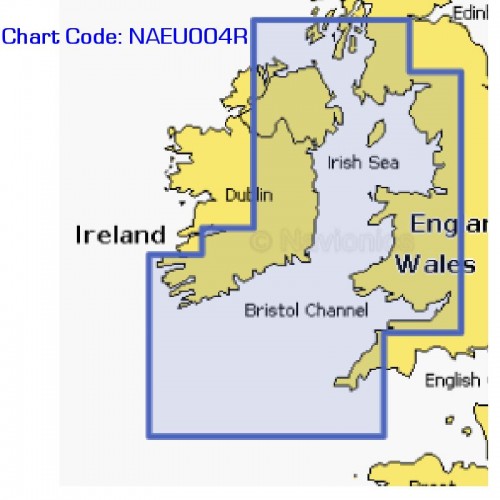 Navionics+ Regular Chart Card - Irish Sea - NAEU004R