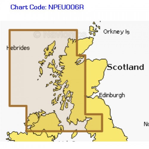 Navionics Platinum+ Regular Chart Card - Scotland, West Coast - NPEU006R