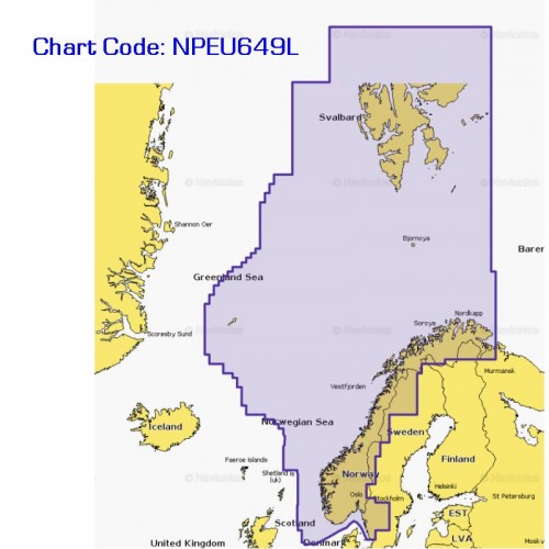 Navionics Platinum+ Large Chart Card - Norway - NPEU649L