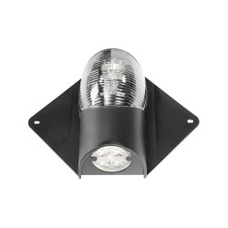 Osculati 12/24V LED Navigation and Deck Light - Black - 13.243.88