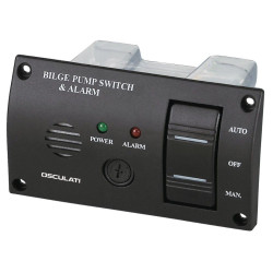 On-Off-Auto Bilge Pump Control Panel with Alarm - 16.608.12