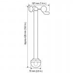 Raymarine Rotavecta Wind Transducer with 20mtr Cable - Z195 Raymarine Rotavecta Wind Transducer with 20mtr Cable - Z195