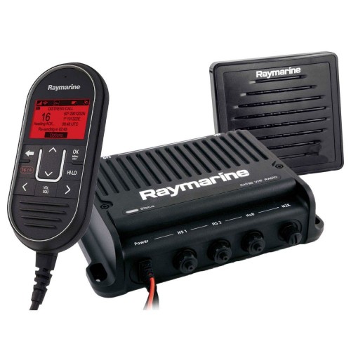 Raymarine Ray91 VHF Black Box with AIS, Wired Handset and Passive Speaker - E70493