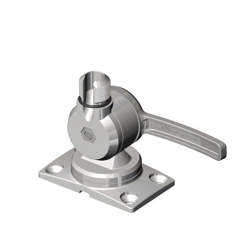 Shakespeare Stainless Steel Low Profile Ratchet Mount - 6187