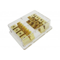 Sterling Power GAUE Gold Plated Fuse Block - GFB4848