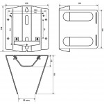 Raymarine Wireless MicroNet Mast Bracket - T137
