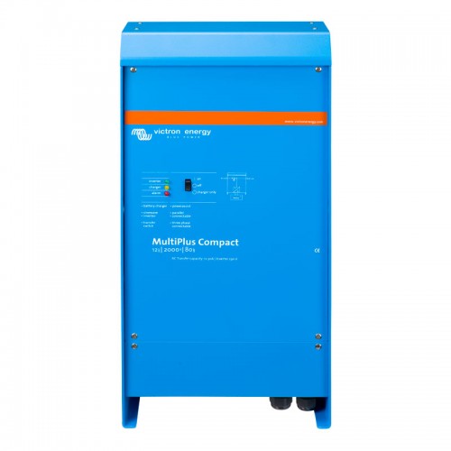 Victron Energy Phoenix Multiplus Compact 12V 2000va Inverter with 80Amp Charger - CMP122200000