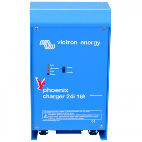 Victron Energy Phoenix Battery Charger 24v 16A - PCH024016001 Victron Energy Phoenix Battery Charger 24v 16A - PCH024016001