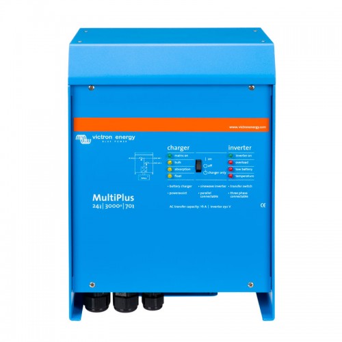 Victron Energy Phoenix Multiplus 24v 3000va Inverter with 70Amp Charger/16A Shore Supply - PMP242300001 Victron Energy Phoenix Multiplus 24v 3000va Inverter with 70Amp Charger/16A Shore Supply - PMP242300001