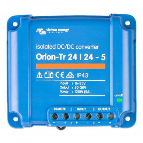 Victron Orion-Tr DC/DC Converter - Isolated - 24/24-5 (120w) - ORI242410110