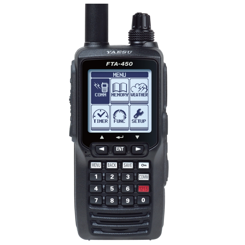 Yaesu FTA450L Handheld VHF Aviation Transceiver